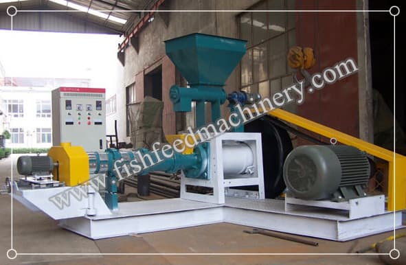 60_80kg_h Dry Type Fish Feed Extruder FY_DGP50